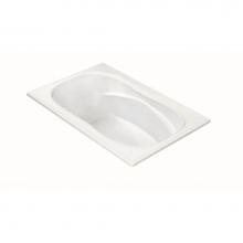 MTI Baths AEAP21DM-WH - HARTWELL DOLOMATTE DROP IN AIR BATH ELITE/WHIRLPOOL - WHITE (71.5X47.5)