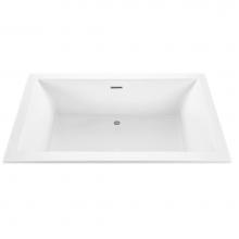 MTI Baths AE239-BI-DI - ANDREA 28 ACRYLIC CXL DROP IN AIR BATH ELITE - BISCUIT (66X30)