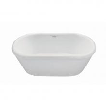 MTI Baths AST254DM-WH - Noella Dolomatte Freestanding Air Bath - White (65X33.75)