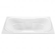 MTI Baths AEAP32-BI - TRANQUILITY 1 ACRYLIC CXL DROP IN AIR BATH ELITE/WHIRLPOOL - BISCUIT (72X42)