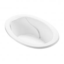 MTI Baths AU39-AL - 63X41 ALMOND OVAL ULTRA WHIRLPOOL/AIR BATH COMBO-Adena 5