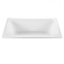 MTI Baths AEAP61-BI-UM - SOPHIA 2 ACRYLIC CXL UNDERMOUNT AIR BATH ELITE/WHIRLPOOL - BISCUIT (71.5x41.5)