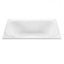 MTI Baths AEAP62-WH - TRANQUILITY 2 ACRYLIC CXL DROP IN AIR BATH ELITE/WHIRLPOOL - WHITE (72X42)