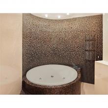 MTI Baths AE69-AL-DI - 66X66 Bone Drop In Round Aria Elite Jasmine 1