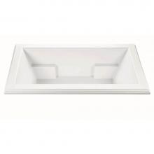 MTI Baths AST79DM-WH-UM - Madelyn 1 Dolomatte Undermount Air Bath - White (71.625X41.75)