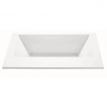 MTI Baths AESM83DM-WH-DI - METRO 1 DOLOMATTE DROP IN AIR BATH ELITE/STREAM - WHITE (71.75X41.875)