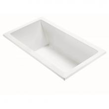 MTI Baths AESM95DM-WH-DI - ANDREA 5 DOLOMATTE DROP IN AIR BATHELITE/STREAM - WHITE (66X36)