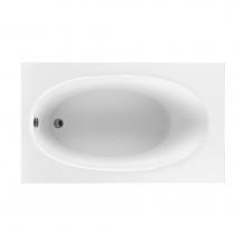 MTI Baths MBSRO6036E-WH - 60X36 White Soaking Bath-Basics