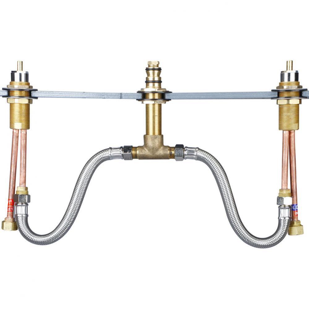 Roman Tub Valve Set Only-Two Hdl Cxc & Ips Connections