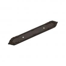 RK International BP 384 RB - Ornate Edge Pull Backplate