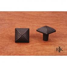 RK International CK 9311 RB - Square Knob with Divet Indents