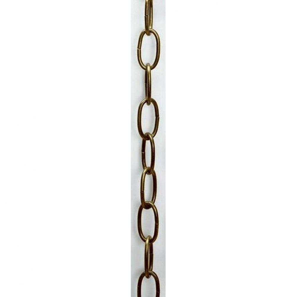 1 Yd 8 Ga Antique Brass Finish Chain