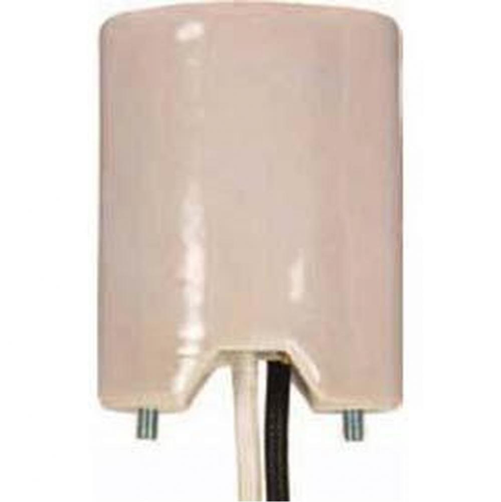 Glazed Porcelain Keyless Mogul Socket