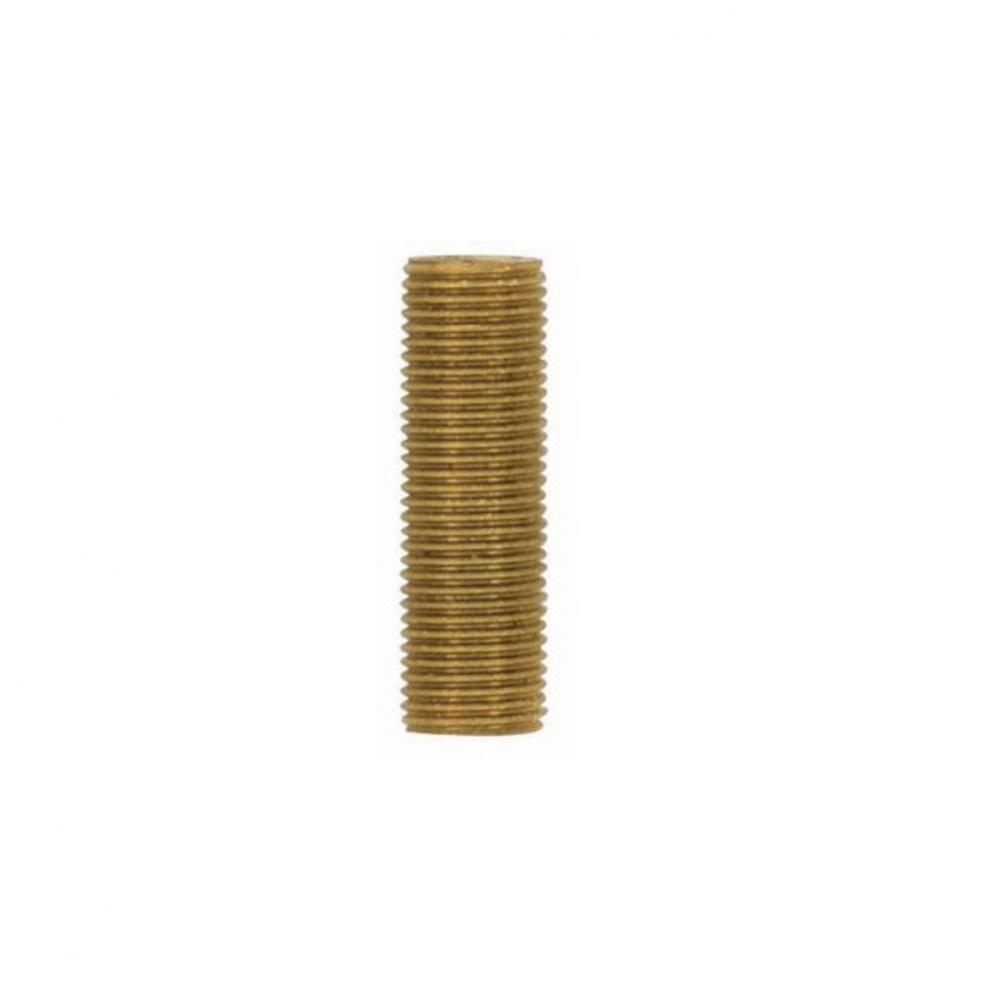 1/8 IP x 3/8'' Brass Nipple