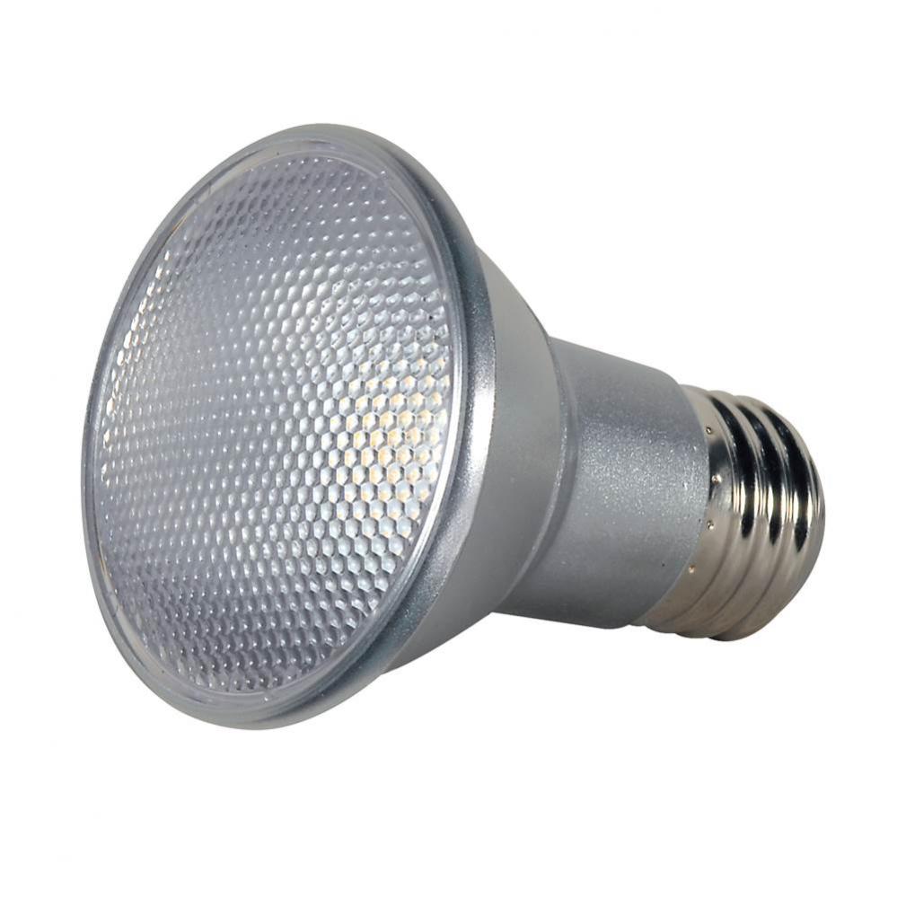 7 Watt PAR20 LED; 3000K; 40 deg. Beam Angle; Medium base; 120 Volt