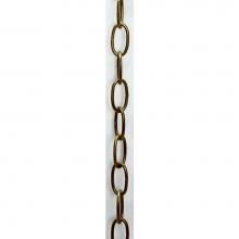 Satco 79-464 - 1 Yd 8 Ga Antique Brass Finish Chain