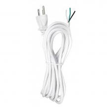 Satco 90-2415 - 15 ft 18/3 Svt105 White Cord