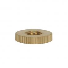 Satco 90-2440 - 1'' Knurl Solid Brass Check