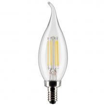 Satco S21841 - 4CA10/LED/930/CL/120V/E12/2CD