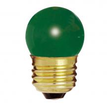 Satco S3609 - 7 1/2W S11 STD GREEN