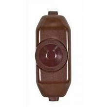 Satco 80-1481 - Brown 200 W Lamp Cord Rotary