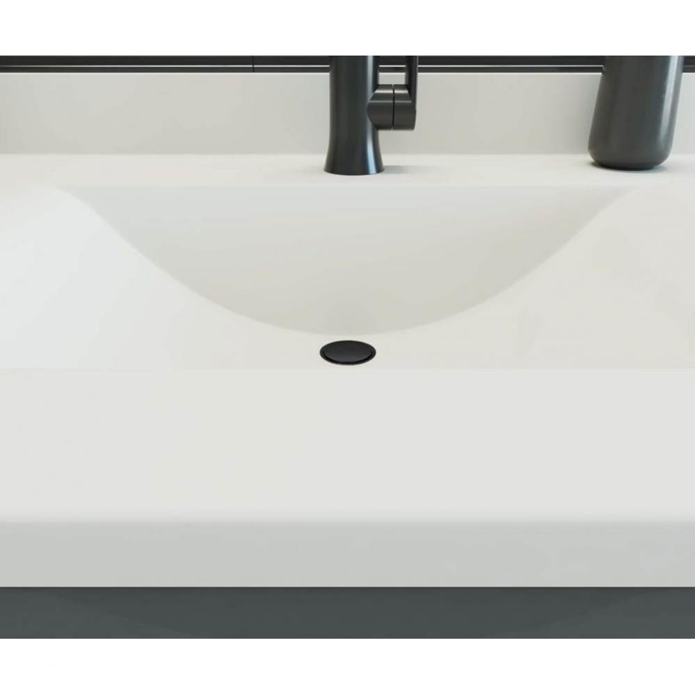 CV1B2225 Contour 22 x 25 Single Bowl Vanity Top in White