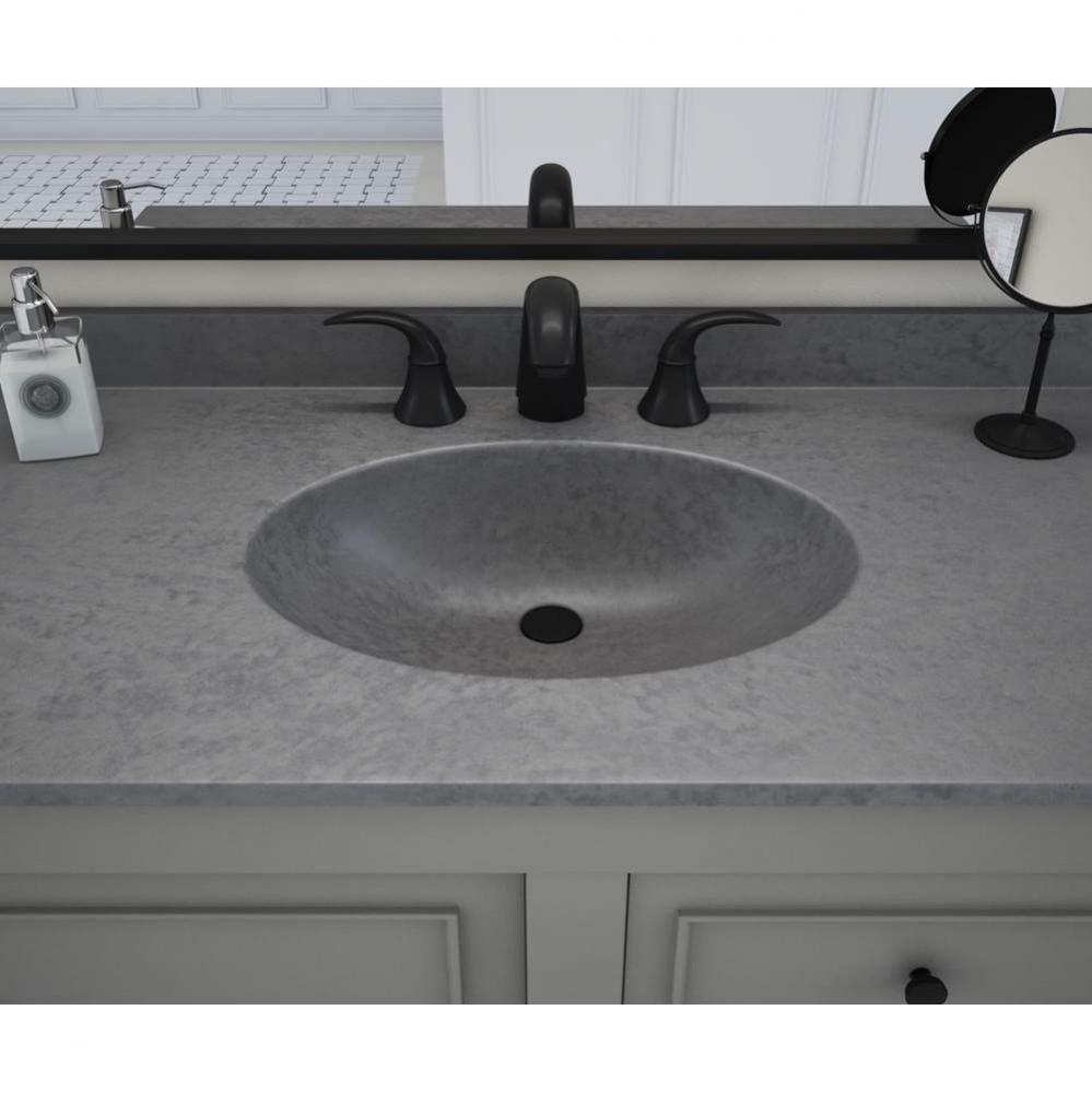 CH1B2243 Chesapeake 22 x 43 Single Bowl Vanity Top in Charcoal Gray