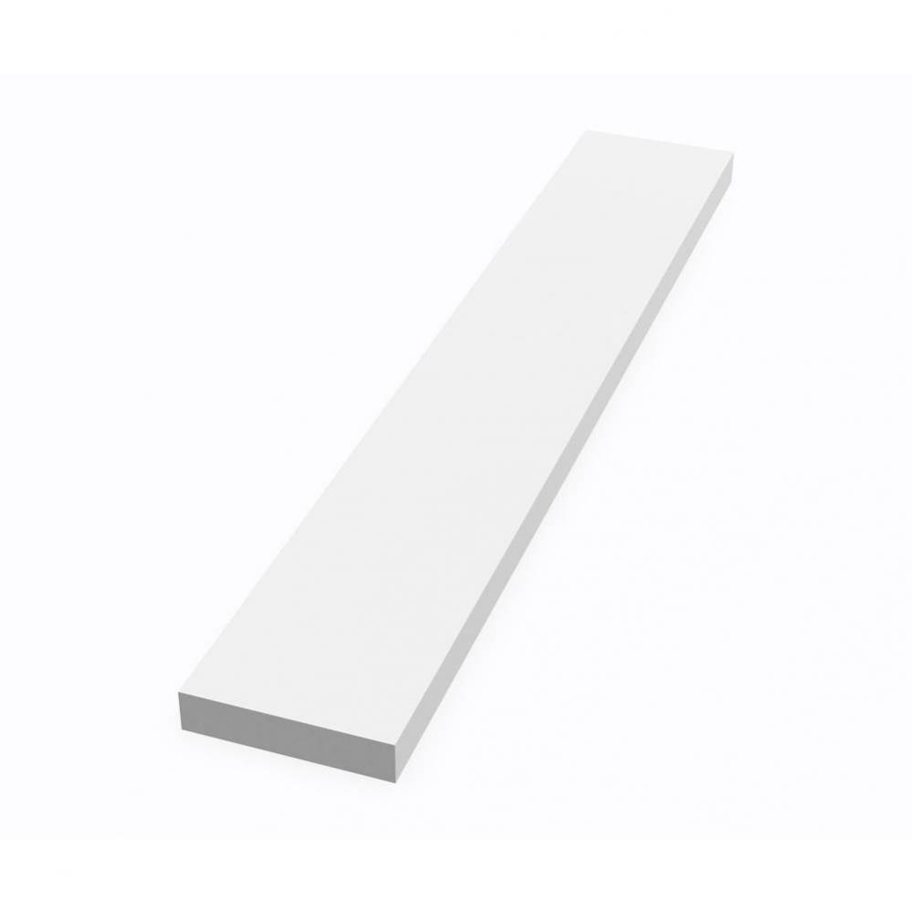 EVTSS 3/4'' x 3-1/2'' x 21-1/4'' Sidesplash - Europa in White