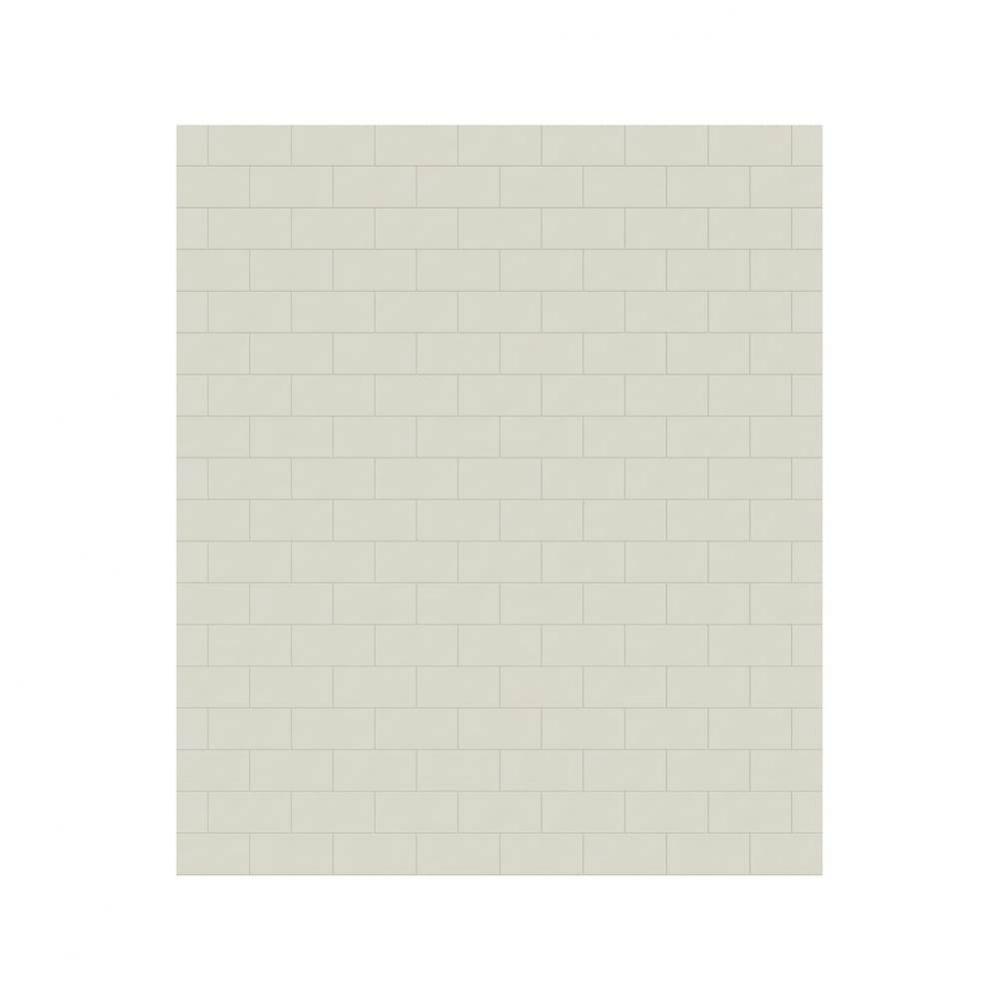 MTMK-7262-1 62 x 72 Swanstone® Metro Subway Tile Glue up Bathtub and Shower Single Wall Panel