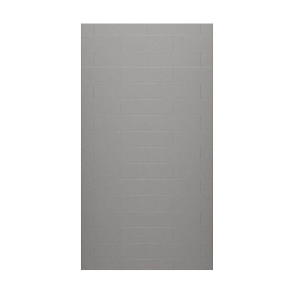 MSMK-8438-1 38 x 84 Swanstone® Modern Subway Tile Glue up Bathtub and Shower Single Wall Pane