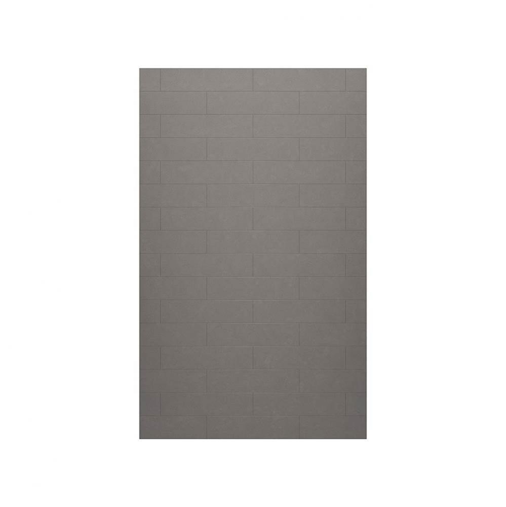 MSMK-7234-1 34 x 72 Swanstone® Modern Subway Tile Glue up Bathtub and Shower Single Wall Pane