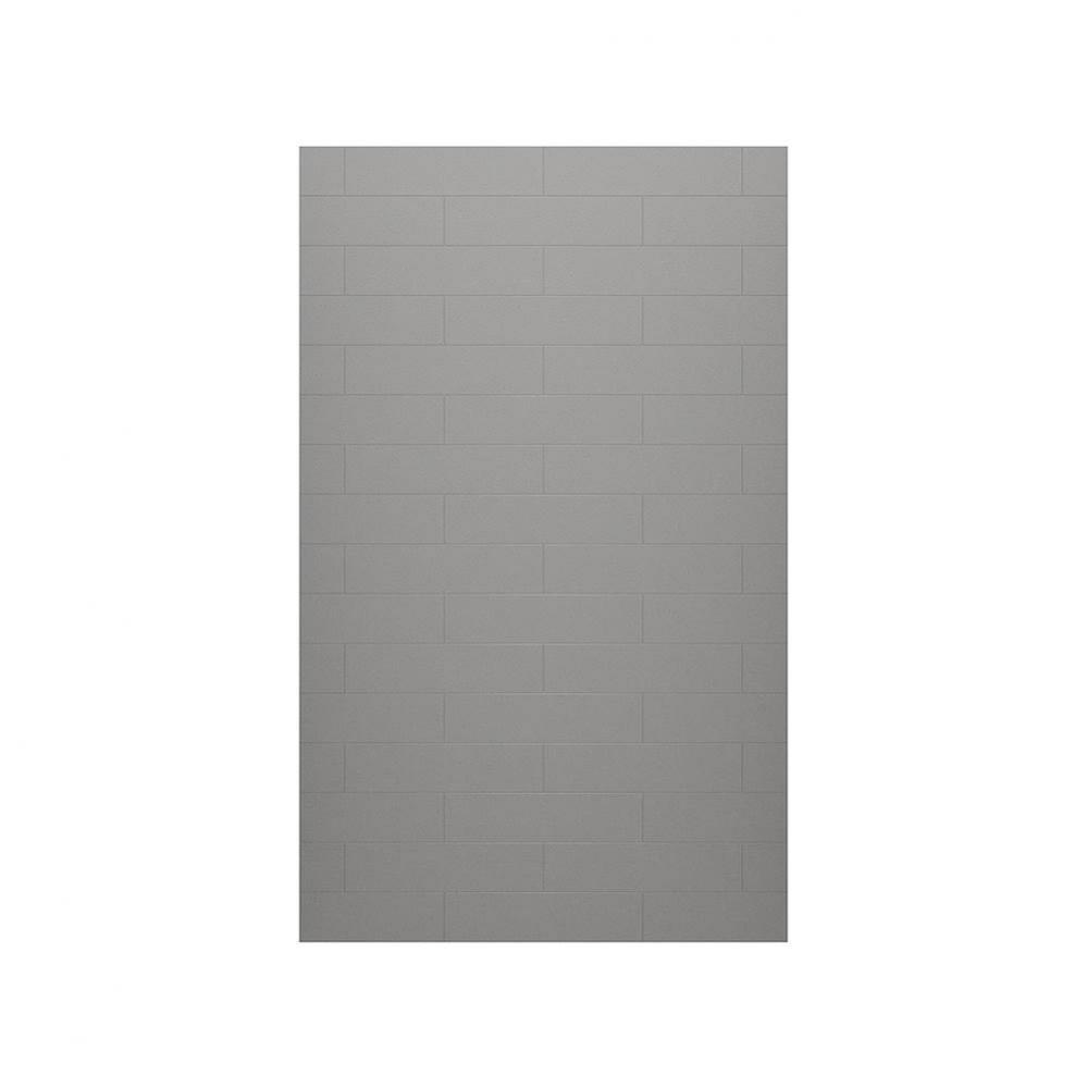 MSMK-7234-1 34 x 72 Swanstone® Modern Subway Tile Glue up Bathtub and Shower Single Wall Pane