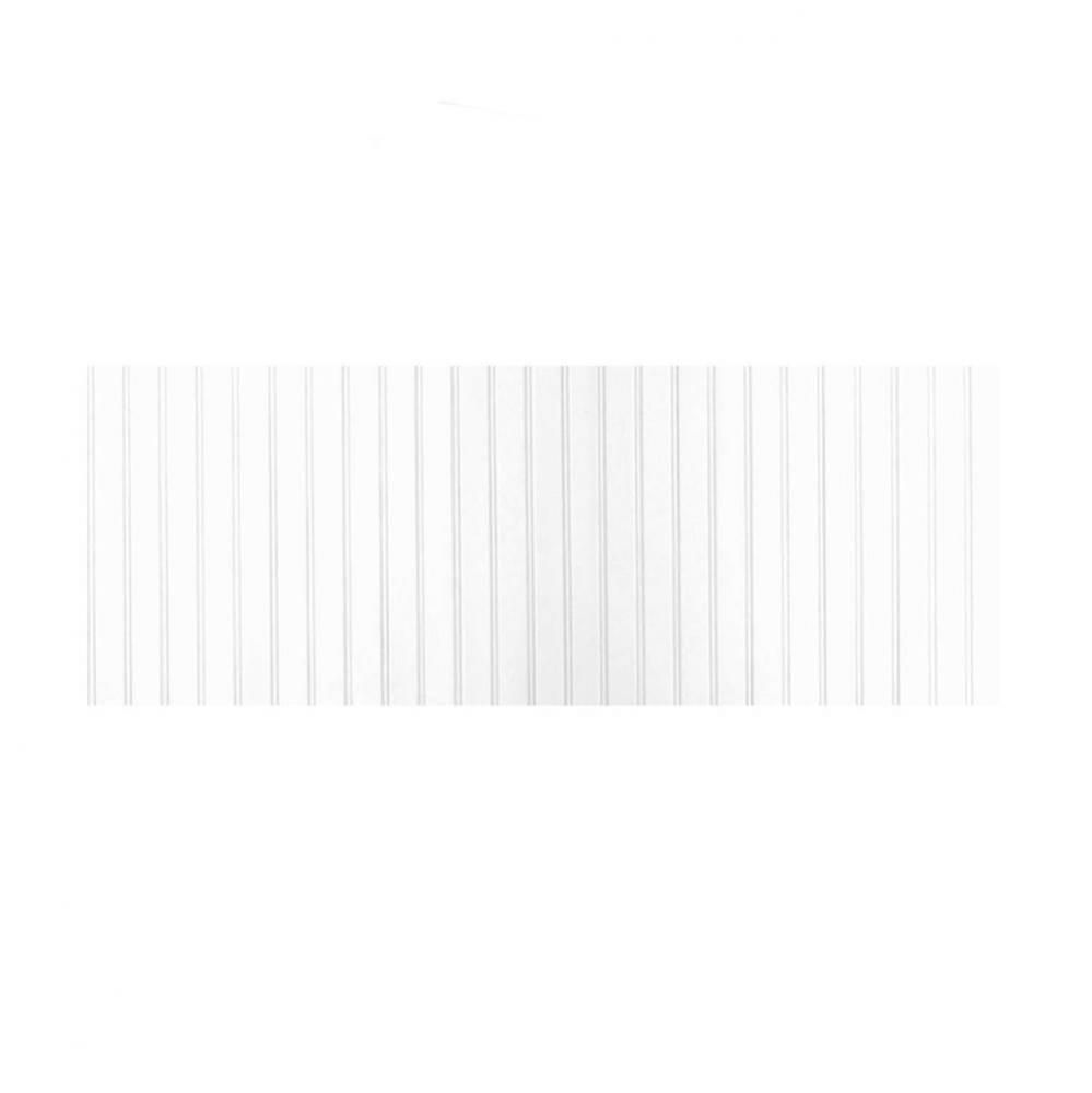 DWP-9636WB-1 36 x 96 Swanstone® Wainscoting Glue up Decorative Wall Panel in Bone