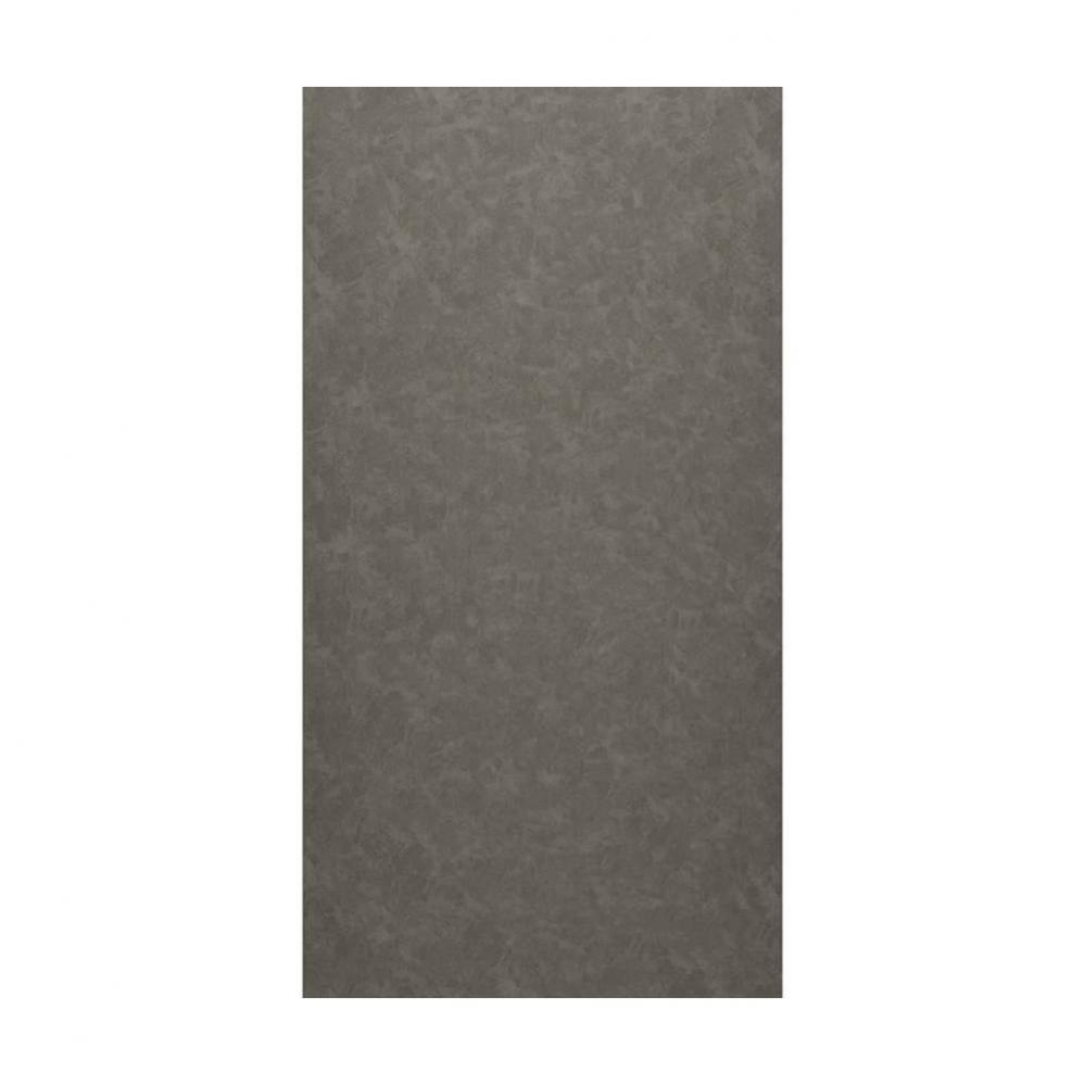 SMMK-8438-1 38 x 84 Swanstone® Smooth Glue up Bathtub and Shower Single Wall Panel in Charcoa