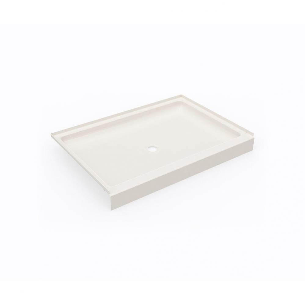 SS-3448 34 x 48 Swanstone® Alcove Shower Pan with Center Drain in Bisque