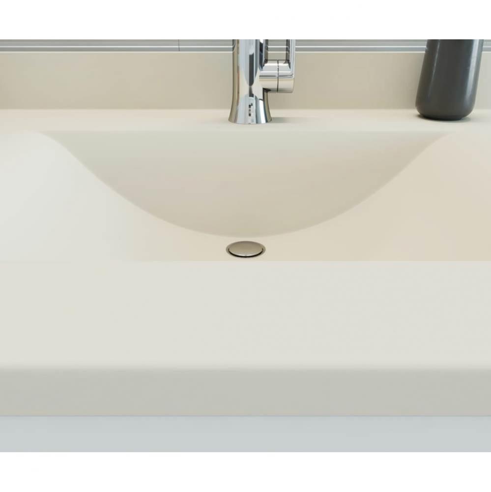 CV1B2231 Contour 22 x 31 Single Bowl Vanity Top in Bone