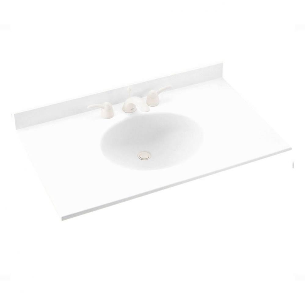 22'' x 37'' Ellipse Vanity Top