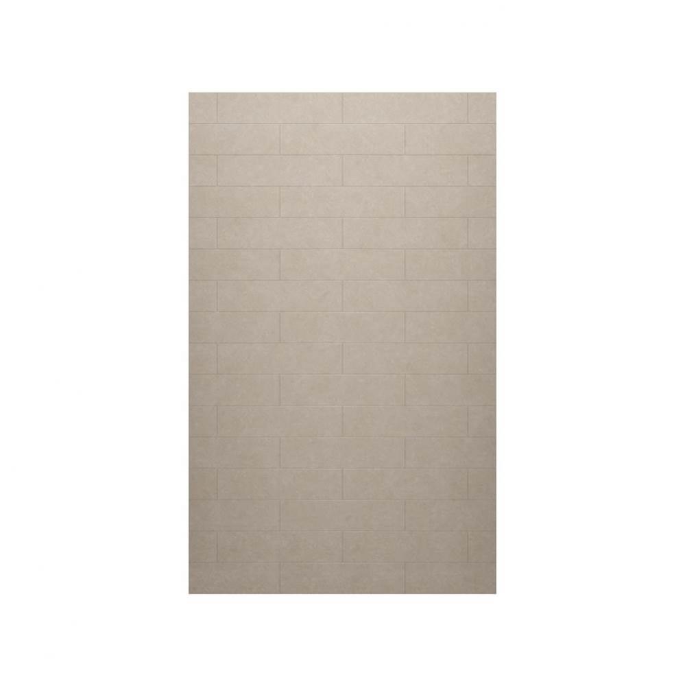 MSMK-7234-1 34 x 72 Swanstone® Modern Subway Tile Glue up Bathtub and Shower Single Wall Pane