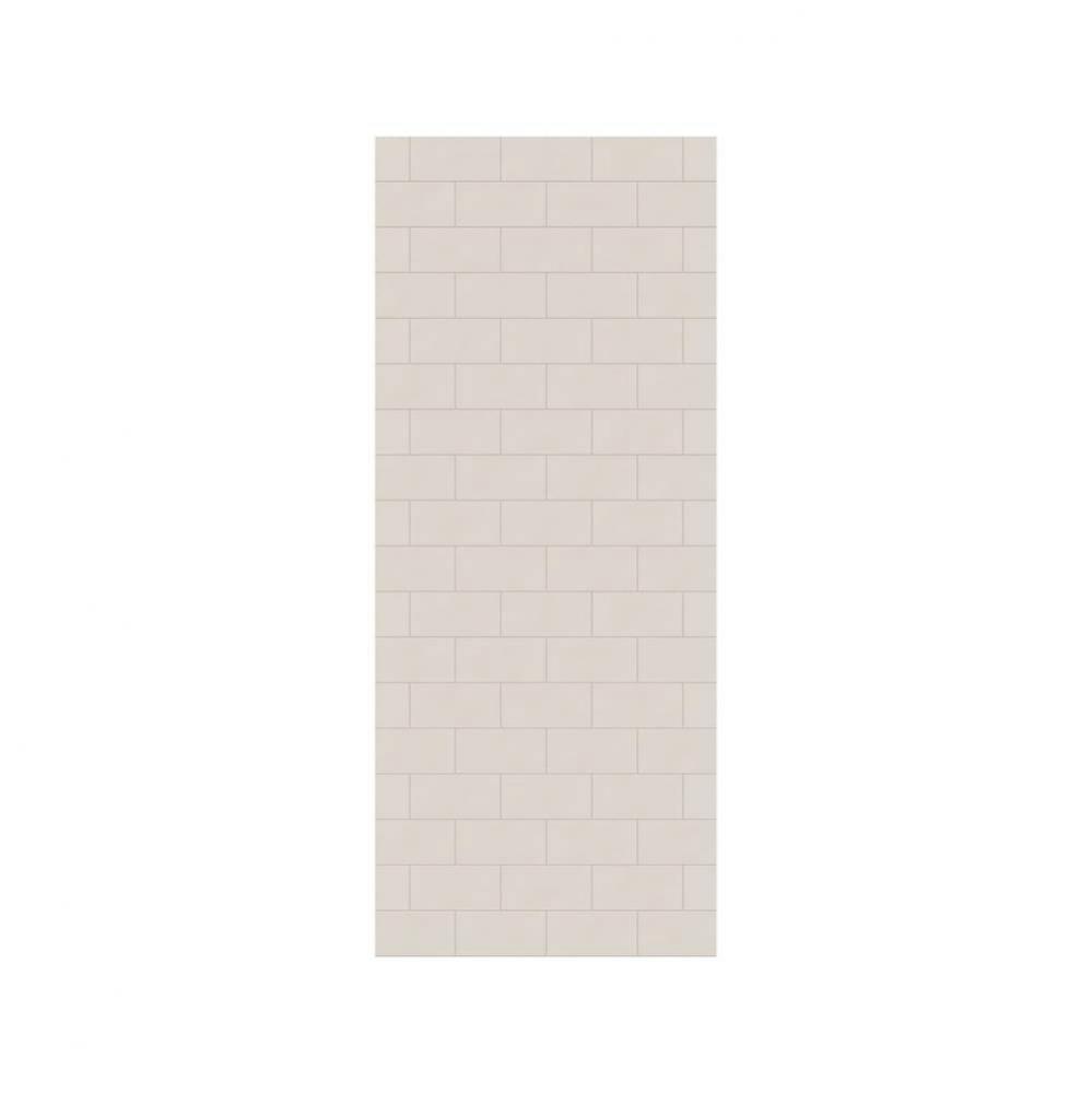 MTMK-7230-1 30 x 72 Swanstone® Metro Subway Tile Glue up Bathtub and Shower Single Wall Panel