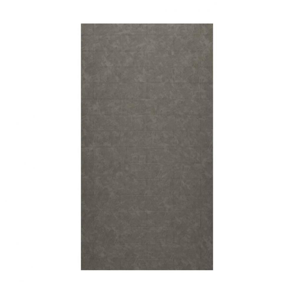 MSMK-8438-1 38 x 84 Swanstone® Modern Subway Tile Glue up Bathtub and Shower Single Wall Pane