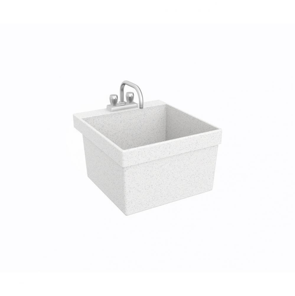 MF-W 22 x 24 Veritek Wall Mount Single Bowl Laundry Tub in Flock