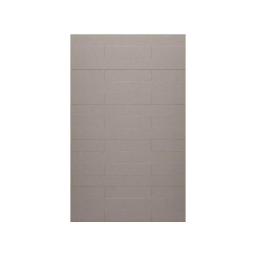 MSMK-7234-1 34 x 72 Swanstone® Modern Subway Tile Glue up Bathtub and Shower Single Wall Pane