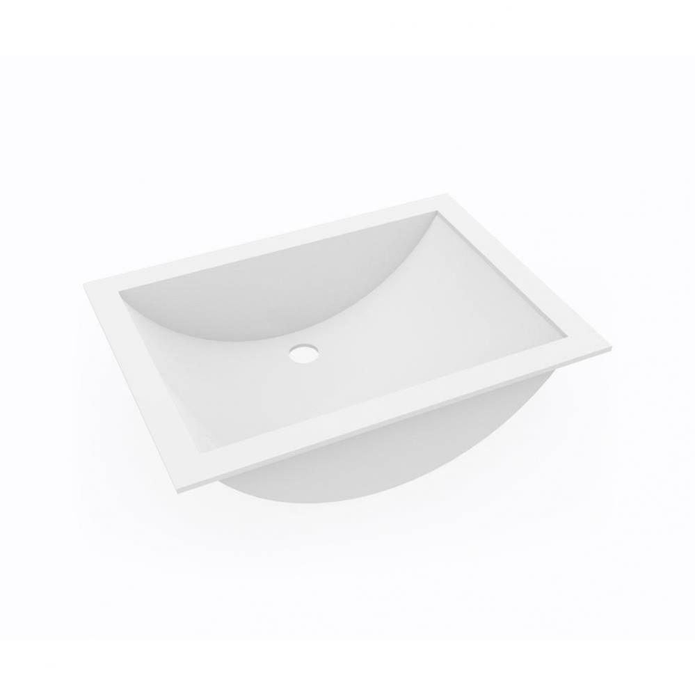 UC-1913 13 x 19 Swanstone® Undermount Single Bowl Sink in White