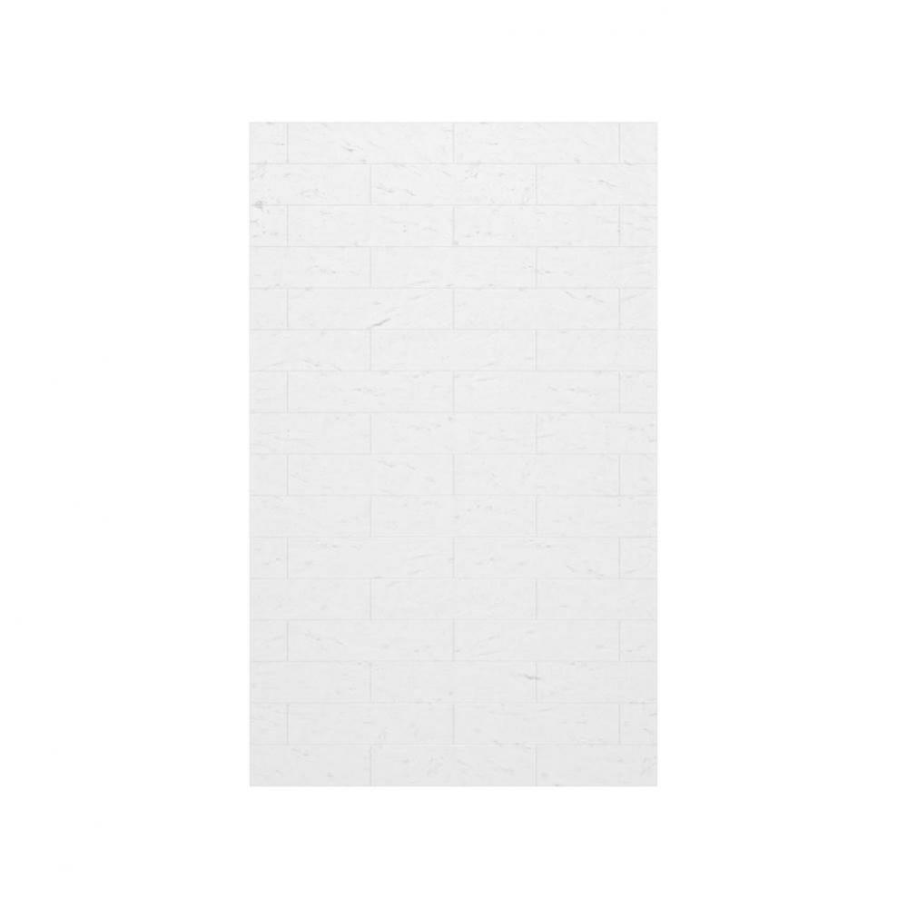 MSMK-7230-1 30 x 72 Swanstone® Modern Subway Tile Glue up Bathtub and Shower Single Wall Pane