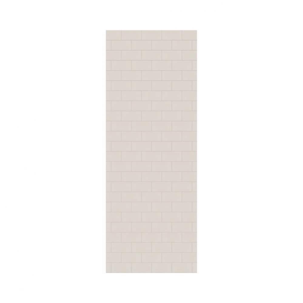 MTMK-9636-1 36 x 96 Swanstone® Metro Subway Tile Glue up Bathtub and Shower Single Wall Panel