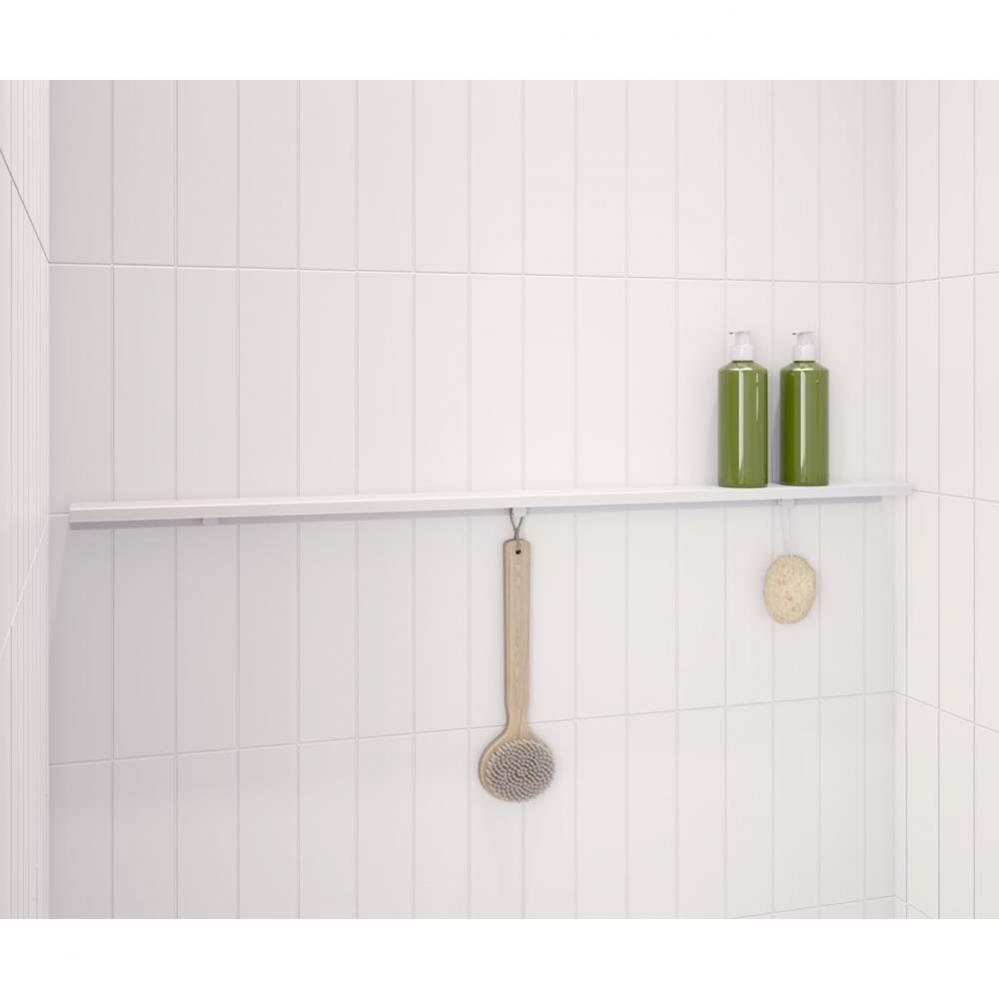 Odile 45 in. Long Shelf in White