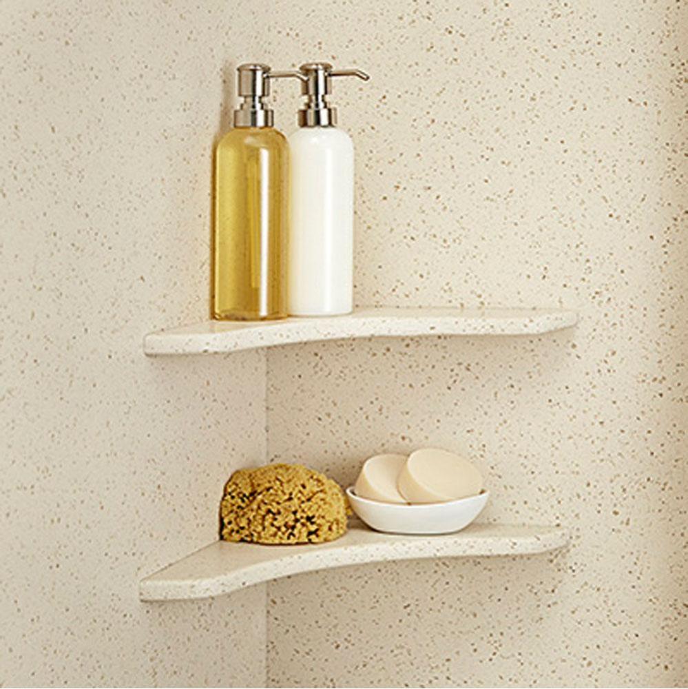 11.25  TRIANGULAR SHELF-CRYSTAL CREAM