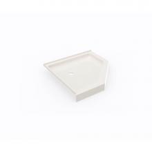 Swan SN00036MD.018 - SS-36NEO 36 x 36 Swanstone® Corner Shower Pan with Center Drain in Bisque