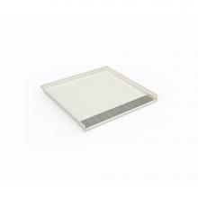 Swan ST03838.037 - STF-3838 38 x 38 Performix Alcove Shower Pan with Center Drain in Bone