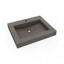 Swan WB2218.209 - WB-2218 Swanstone Vessel Single Bowl Sink Charcoal Gray